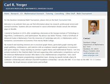 Tablet Screenshot of carlyerger.com